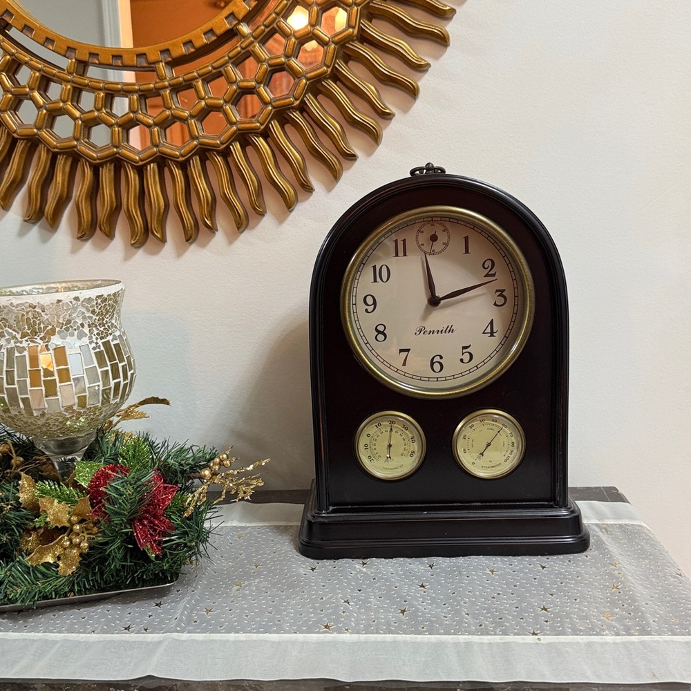Beautiful vintage Penrith Clock from Bombay & Company Inc.